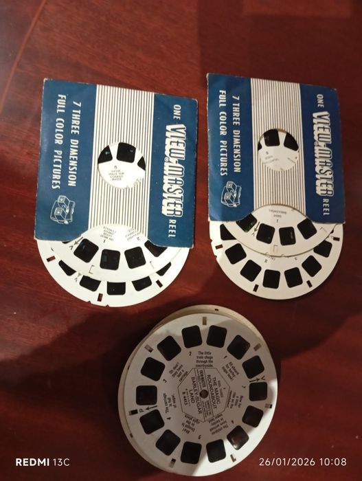 Discos para viewmaster -Reservados