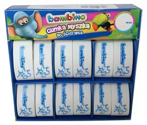 Gumka do mazania Fo Myszka Displ Op24szt. St. Majewski. Nowy Produkt