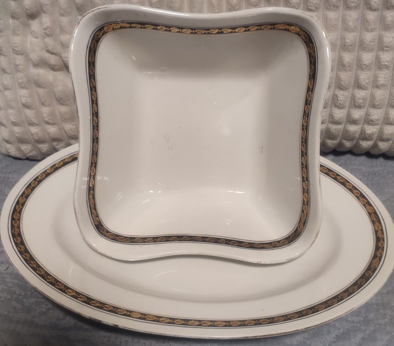 Баранівка 50 років,блюдо та салатник.