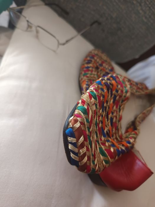 Sapatilhas Prada 39 tam multicolor pele