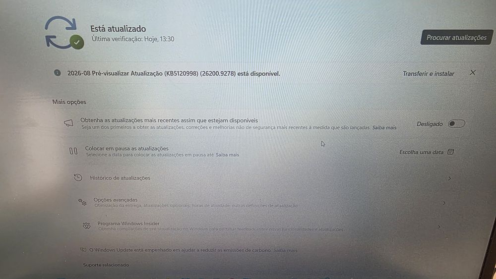 Portátil ASUS 15.6" - intel i3 12gb 256gb W11 home c/ NOVO