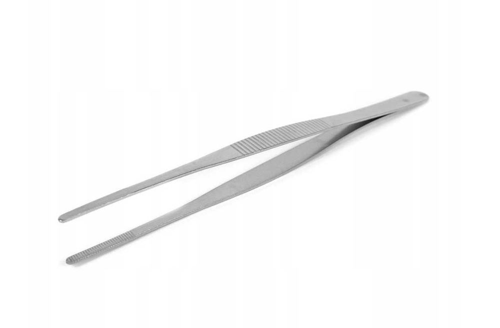 Pęseta cukiernicza kuchenna prosta 18 cm