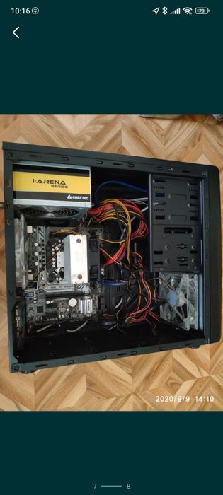 ПК 1151 intel Pentium G4600 16Gb DDR4 RX580 8Gb возможен обмен на смар