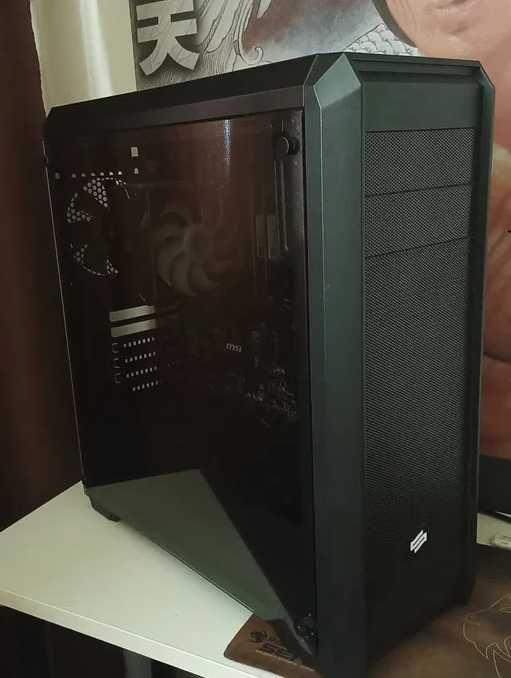 Komputer stacjonarny - I5-8600K / RX 5600 XT / 16 GB RAM / SSD NVMe 500GB + 1TB HDD / MSI Z370