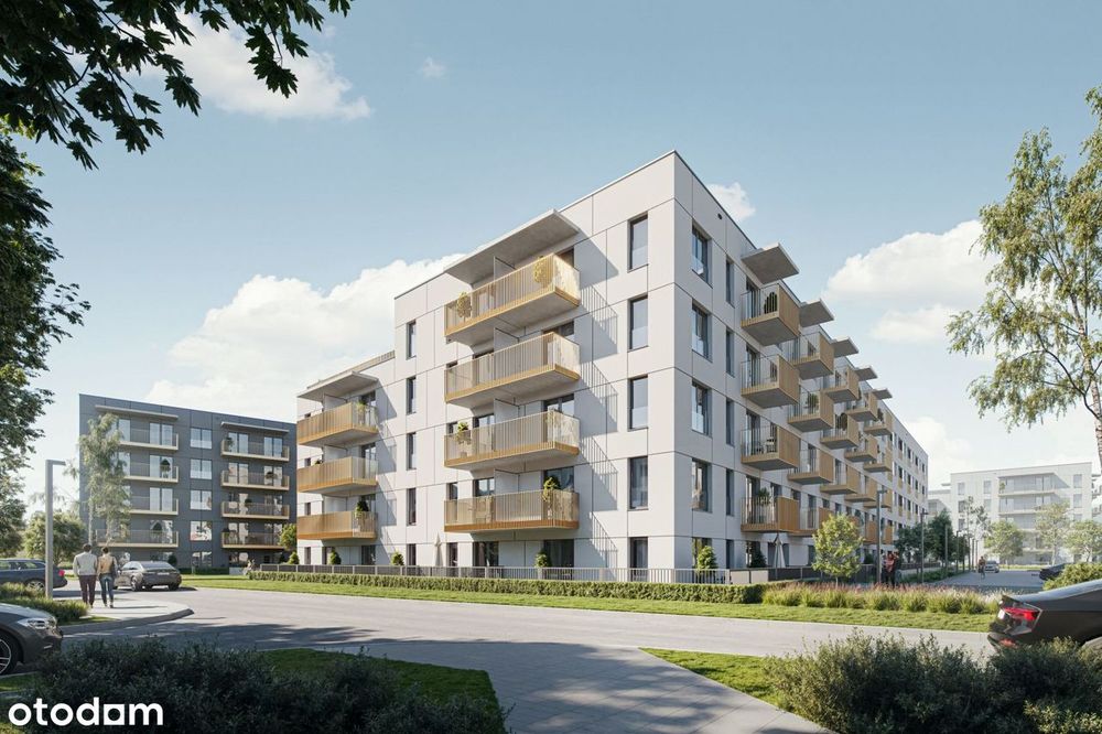 2-pokojowe mieszkanie 35m2 + balkon
