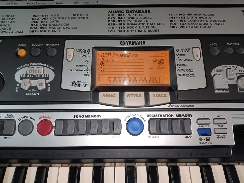 Teclados Yamaha Ypt 210 e PSR 350