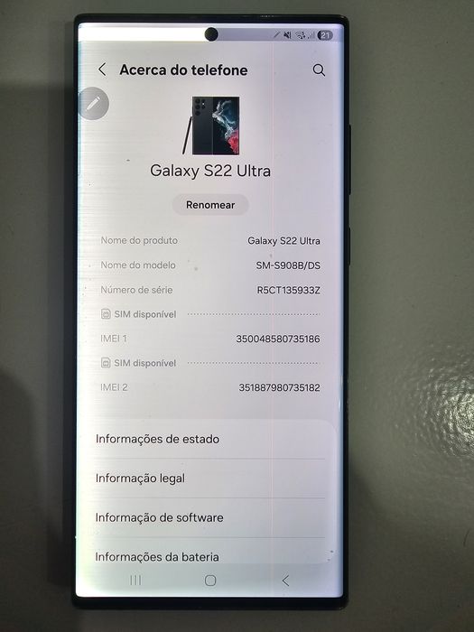 S23 Ultra 512 gb + 2 telemóveis troca
