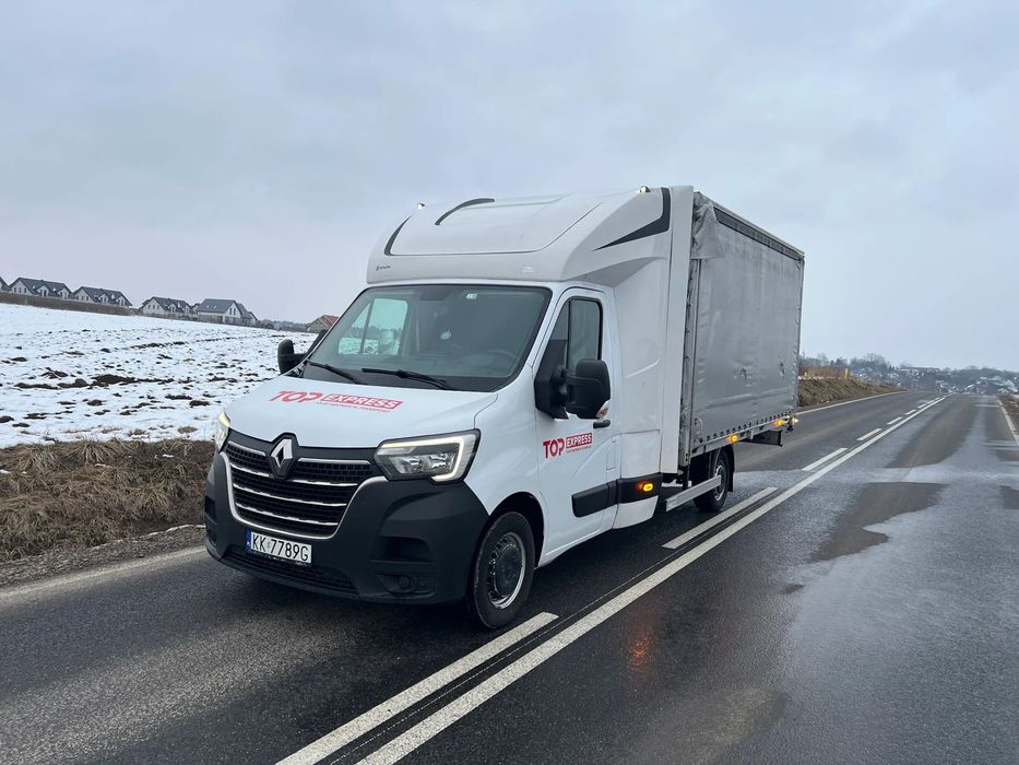 Renault Master  Master Plandeka 10ep Miedzynarodówka
