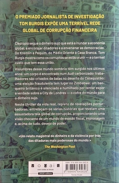 Cleptopia, Tom Burgis