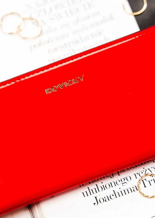 portfel damski eko r-004-pu8-2233 red