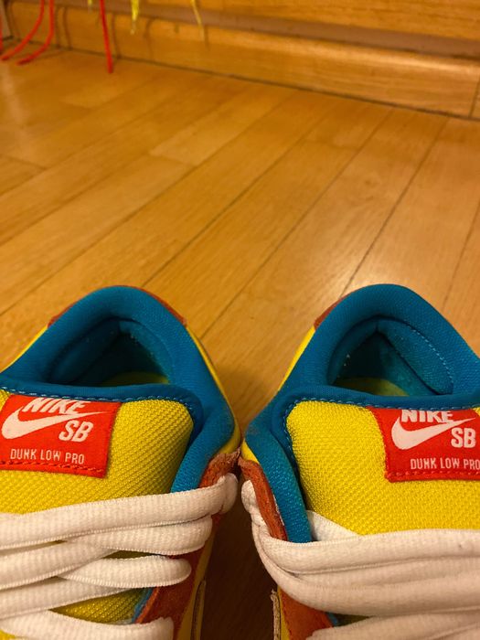Nike dunk sb bart simpson
