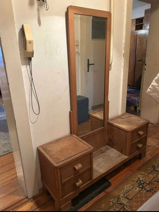 Toaletka z lustrem do renowacji