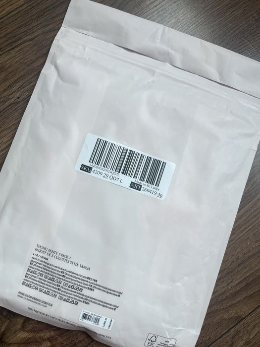 Набір трусиків Victoria’s secret L Вікторія сікрет комплект набор