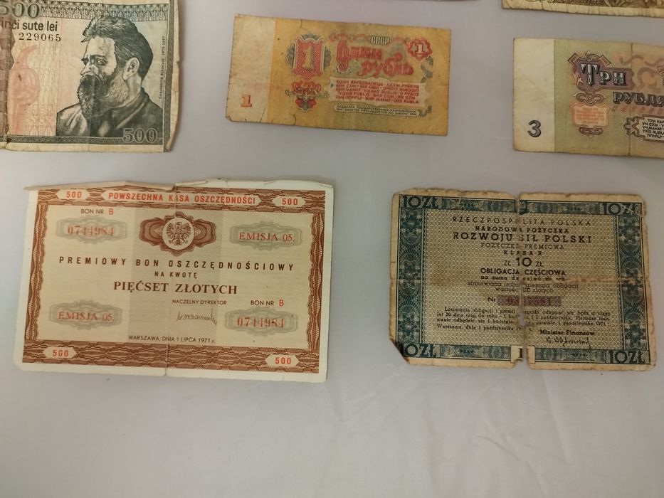 Stare banknoty PRL