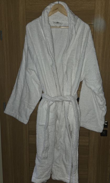 Szlafrok biały XL UNISEX nieużywany