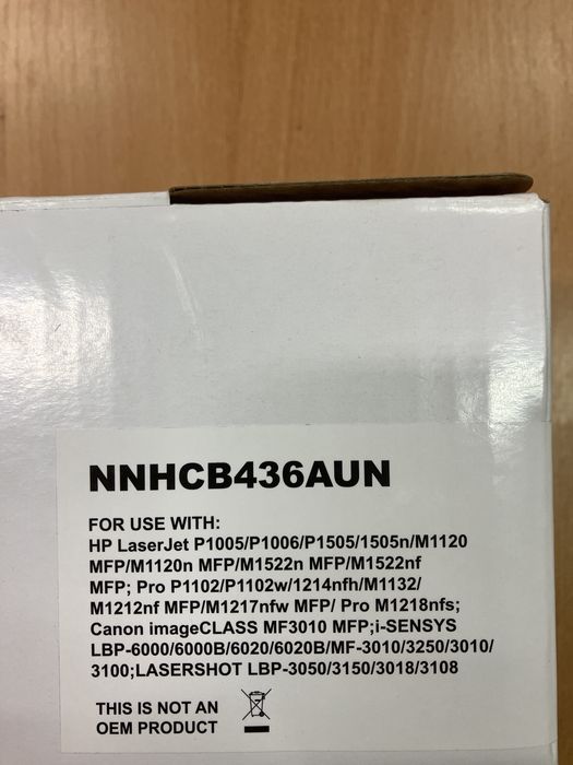 Nowt Zgodny toner do HP CB436A (M1120, M1522, P1505)