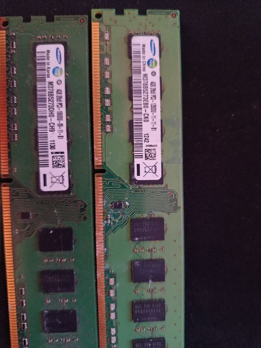 Оперативна пам'ять ddr3 8gb 1333, 1600Мгц, дві планки по 4gb