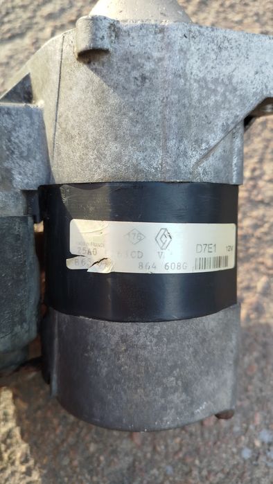 Стартер рено кенго. Renault Kangoo 1.2