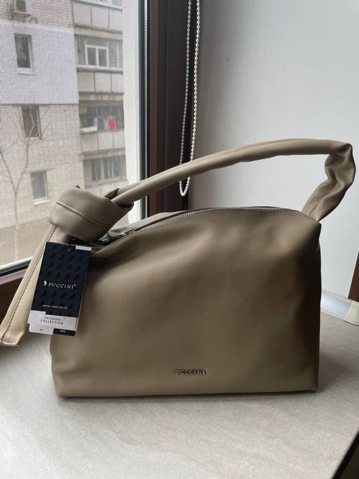 puccini сумка бежевая