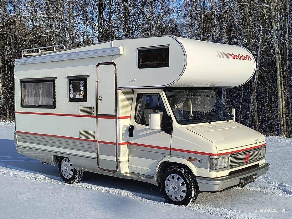 Fiat Ducato  Kamper DETHLEFFS-wyjątkowy, stan kolekcjonerski, I-właściciel, 2,5td