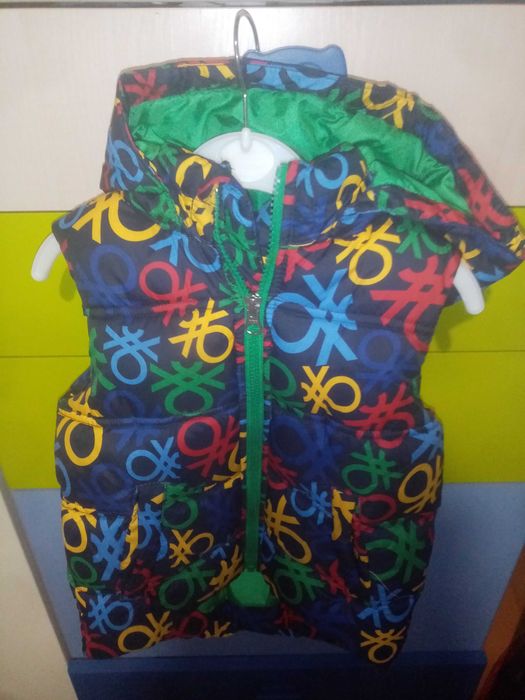 Colete Benetton 2 anos