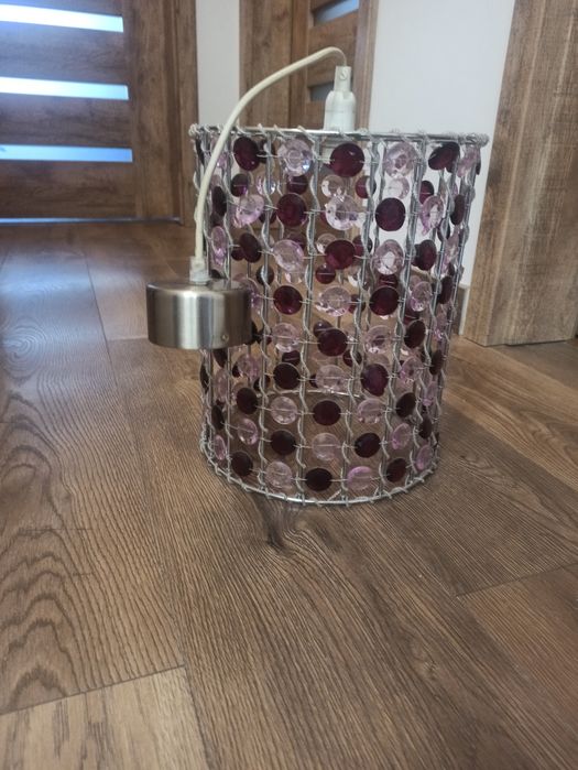 Żyrandol styl glamour