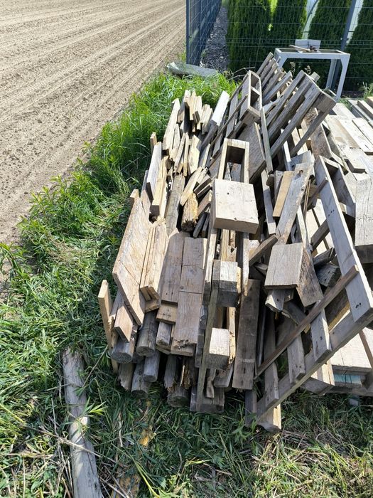Drewno po budowie oddam za darmo