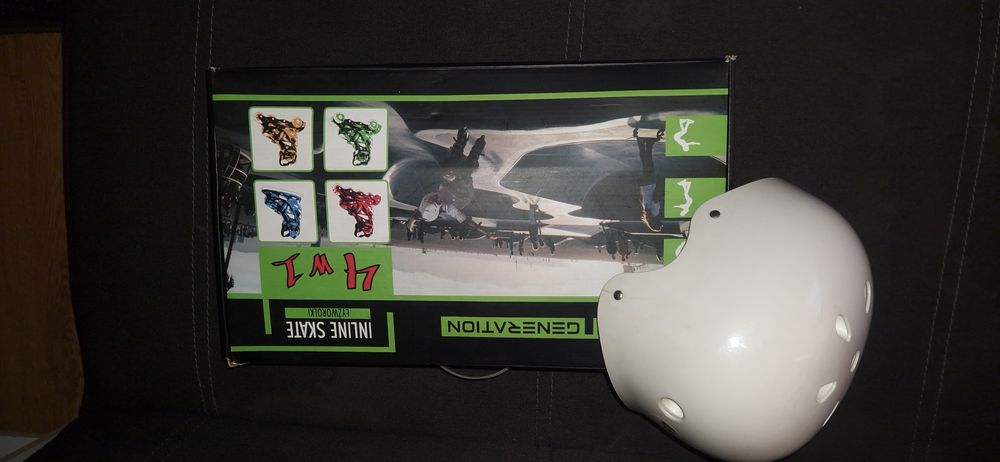 Rolki Łyżwy 4w1 Sport Generation rozmiar 31-34  zestaw Łyżwo-Rolki