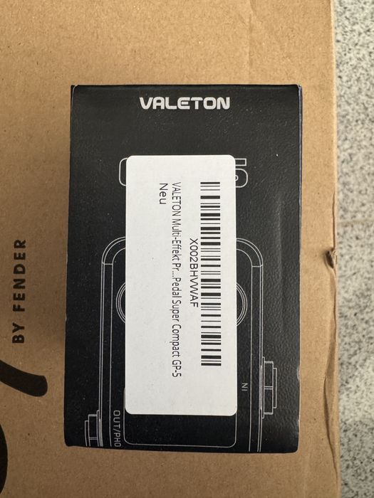 Valeton GP-5 – Multi-Efeitos + NAM + Caixa Original