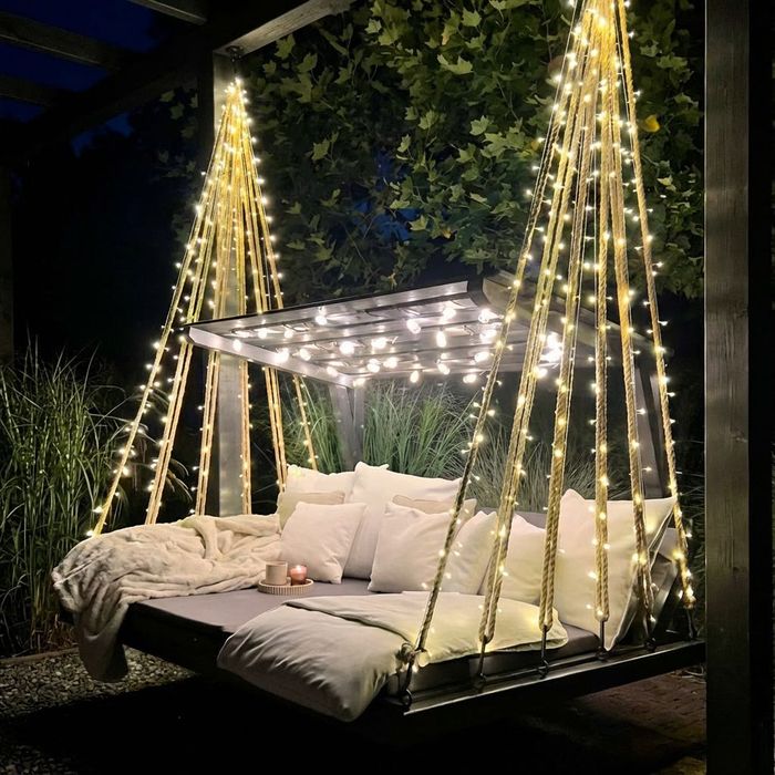 cama-baloiço /cama de jardim