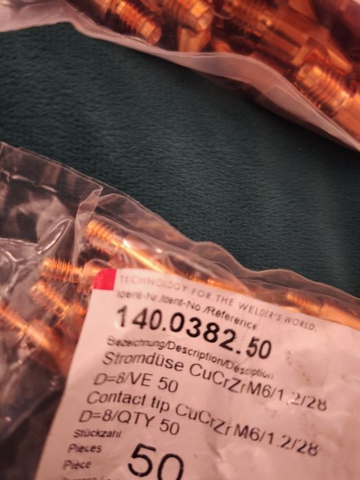 Końcówki pradowe 1.2 1.0