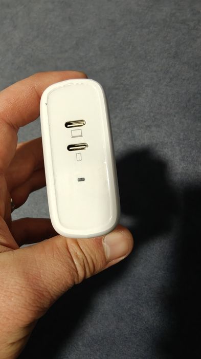 Trust Gan Зарядка 65W 2× usb-c блок живлення