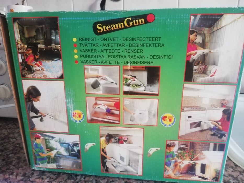 Máquina de limpeza a vapor