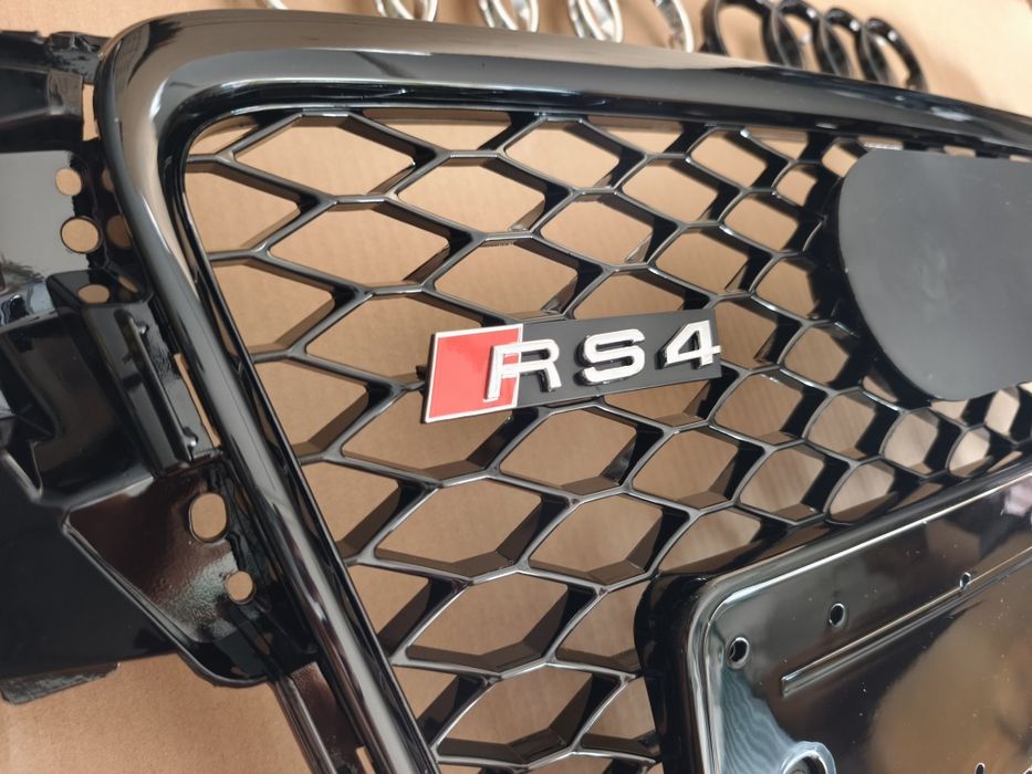 Grelha favo Audi A4 B8 2008 a 2011 estilo RS4 - nova