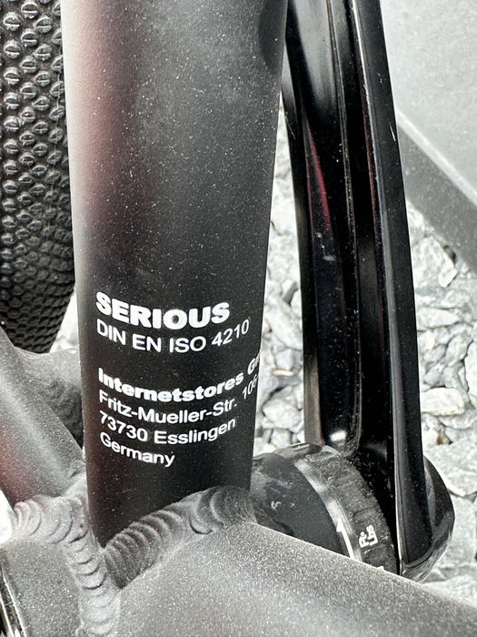 Piękny nowy rower Gravel Serious grupa sram