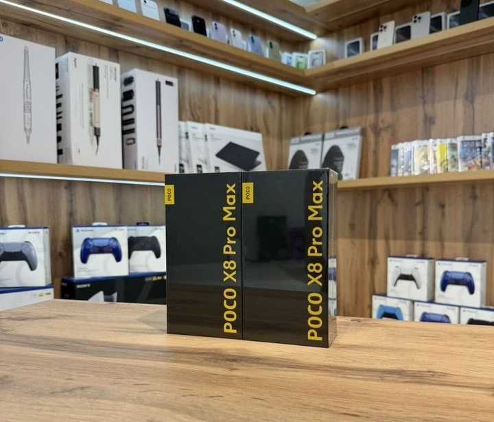 Xiaomi Poco X8 Pro Max 12/512GB • Нові • Глобальна версія • Зарядка