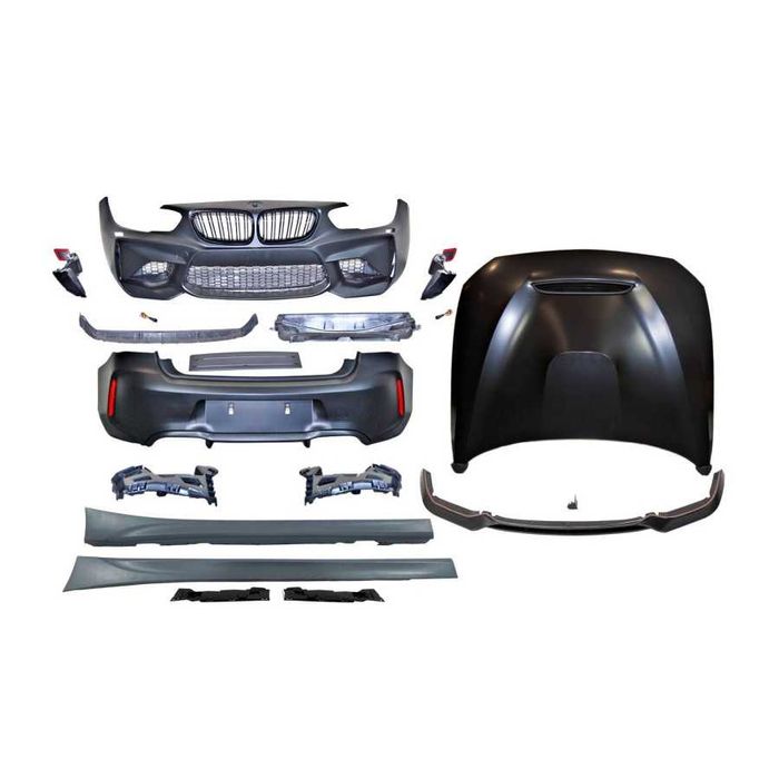 Bodykit BMW F20 LCI Look M2 Completo + Capot