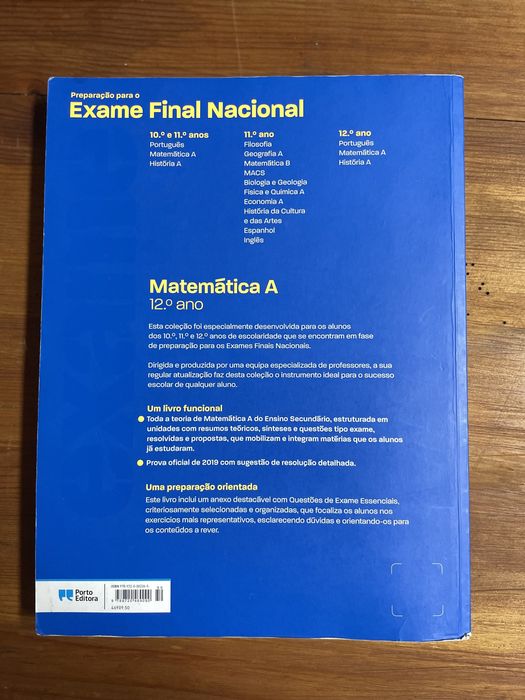 Manual Preparação para o Exame 2020 - Matemática A