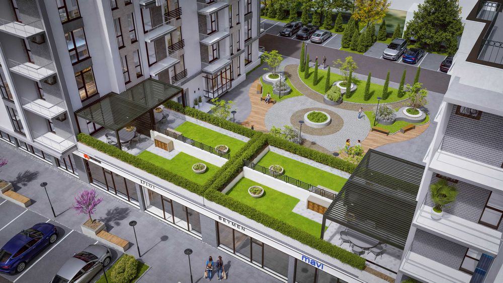 Однокімнатна квартира 46.14 м2 з балконом в новобудові жк "MISTO"