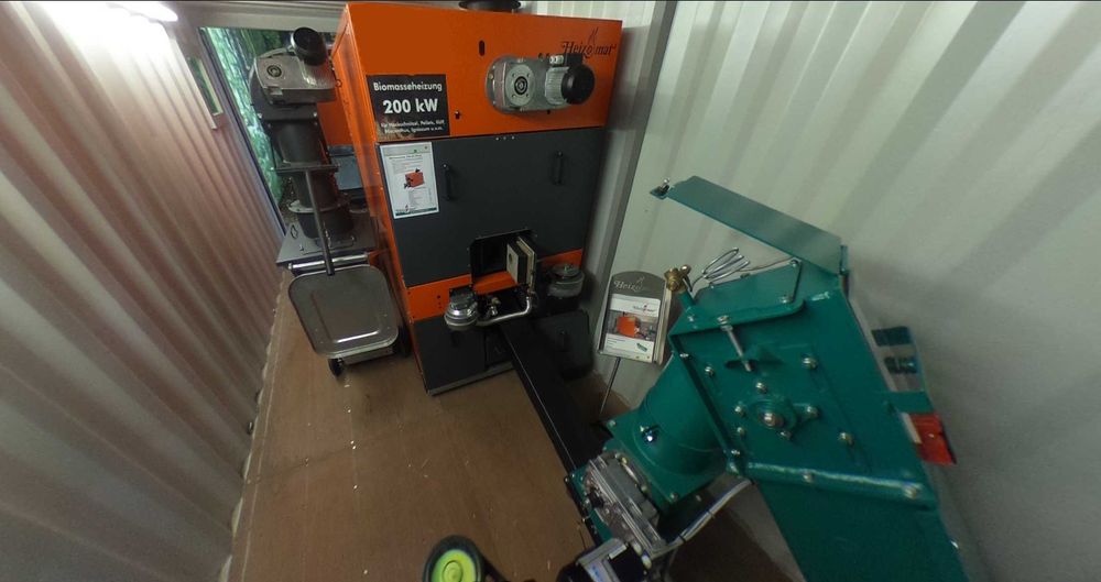 HEIZOMAT Piec na Trociny Zrębki Owies Pestka Wióra inne Biomasy 60 kw