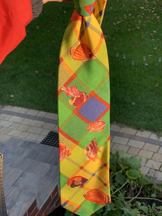 Hugo Boss krawat 100% jedwab