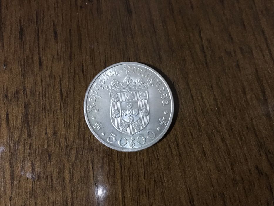 50 Escudos 1968 Pedro Álvares Cabral  Prata