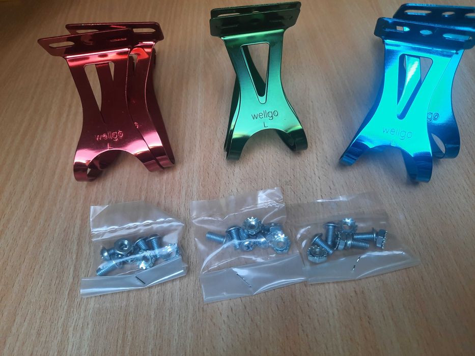 Wellgo  nowe noski do singla fix ostre szosa do pedałów