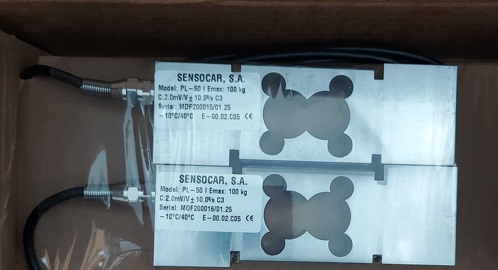тензодатчики sensocar  PL 50/BS-1  (100-200кг)