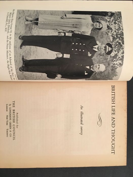 British Life and Thought (1941) / Churchill/ Lawrence da Arábia