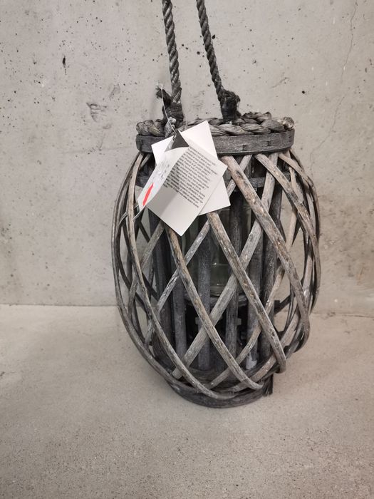 Lampion latarenka drewno