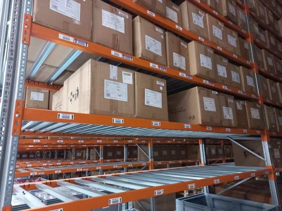 Regały magazynowe używane Nedcon półkowe paletowe