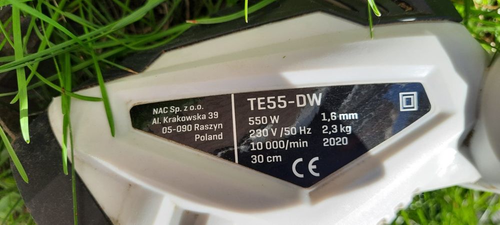 Podkaszarka elektryczna Nac TE55-DW. Pudełko i instrukcja. Super