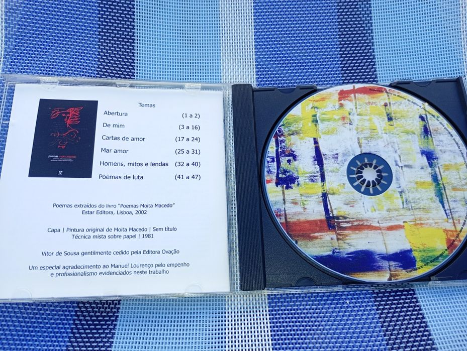 CD Poesia De Moita Macedo - Pintei Versos, Escrevi Quadros