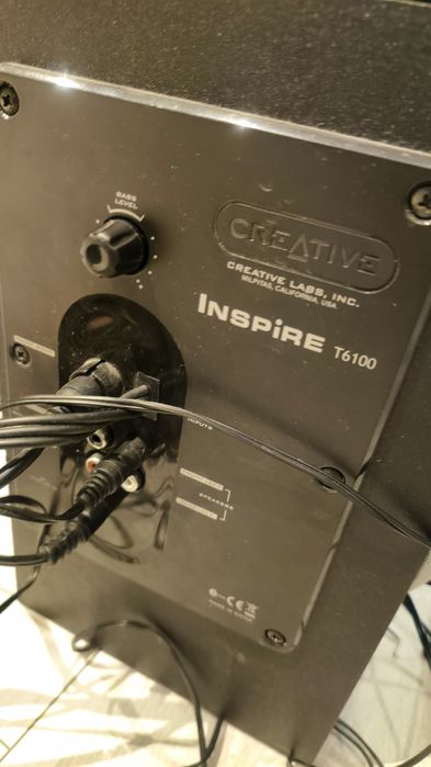 Głośniki 5.1 subwoofer creative inspire t6100